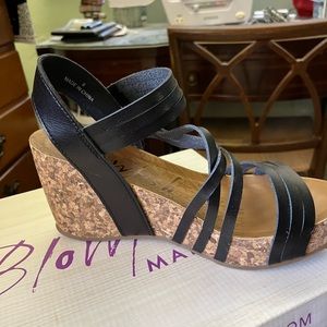 Blowfish leather strappy sexy sandal